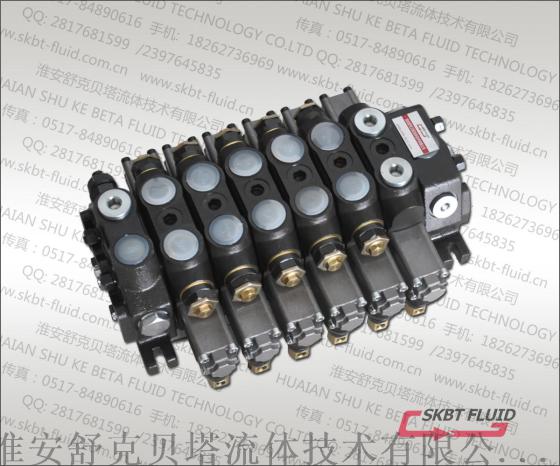 DCV60-5O4TOT手动多路阀