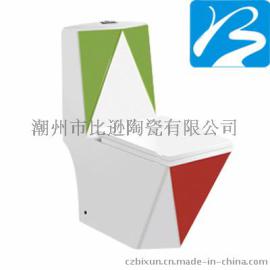 供应比逊BS10042-25虹吸式连体座便器_潮州陶瓷马桶厂家