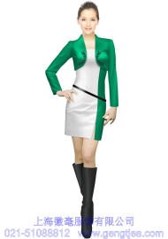 2016新款车展模特促销服 商场促销服 饮料促销员服装