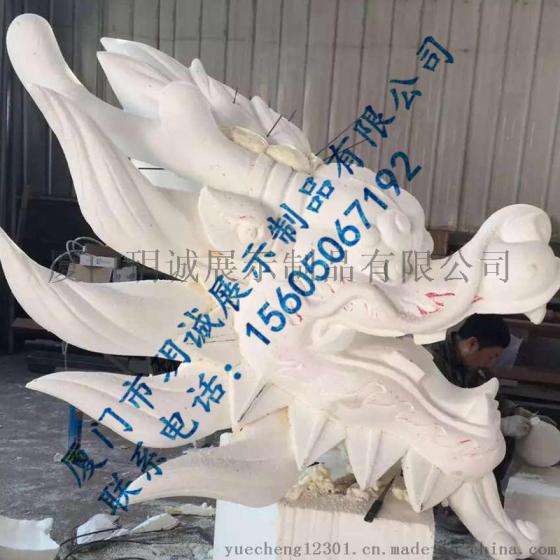 厦门玥诚龙头雕塑 骆驼雕塑 马公仔 玻璃钢动物公仔雕塑定制