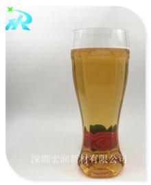 六角形塑料酒杯|边角塑料酒杯