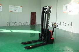 金彭叉车 1.0吨步行式电动堆垛车—全电动堆高车
