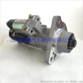 佩德莱减速起动机叉车大巴工程机械马达QDJ2816康明斯6CT东风重卡