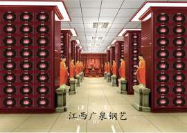 供应红胡桃木色骨灰存放架