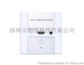 HDMI面板传输器hdmi墙插式延长器网线双绞传输50米