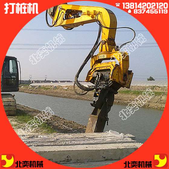 打拔桩机打拔桩架打拔桩车载式公路打拔桩机