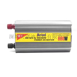 美诺迪原装正品MND-X600W 12V/24V转220V铝合金外壳修正波逆变器