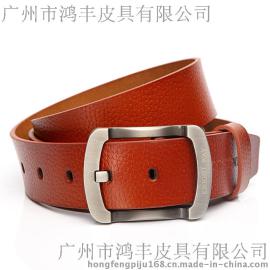中高端牛皮腰带定制 男式真皮裤带加工