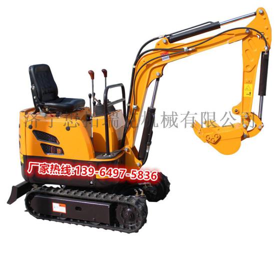 新型鱼塘清理小挖机 大棚菜地农田果园挖沟挖坑专用小型挖掘机