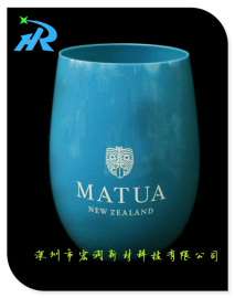 供应塑料纯色塑料酒杯