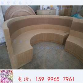 深圳行一家具火锅店圆形卡座，如家的感觉