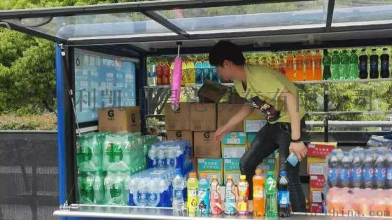 上海外滩景区游览观光电动流动售卖车