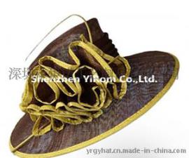 YRSM15002麻纱帽cocktail sinamay kentucky derby royal ascot hat
