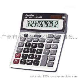 Esselte怡达计算器EL-1200V平键台面计算器